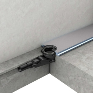 Receveur de douche pré-penté 164 x 120 x 3,5 cm WEDI Fundo Flex bois