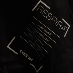 Abrigos Hombre de la marca GEOX  modelo M COLBYN SHORT JKT NEGRO