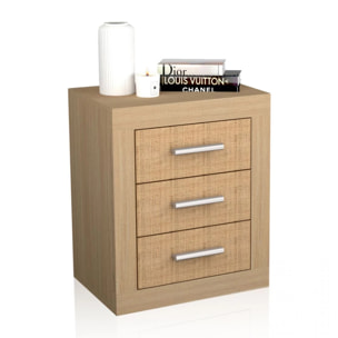 Mesita de noche Kira Tofe - Textil