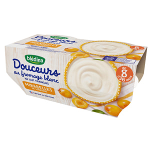 24 Desserts Mirabelles de Lorraine 6x(4x100g) - Douceurs au fromage blanc Dès 8 Mois