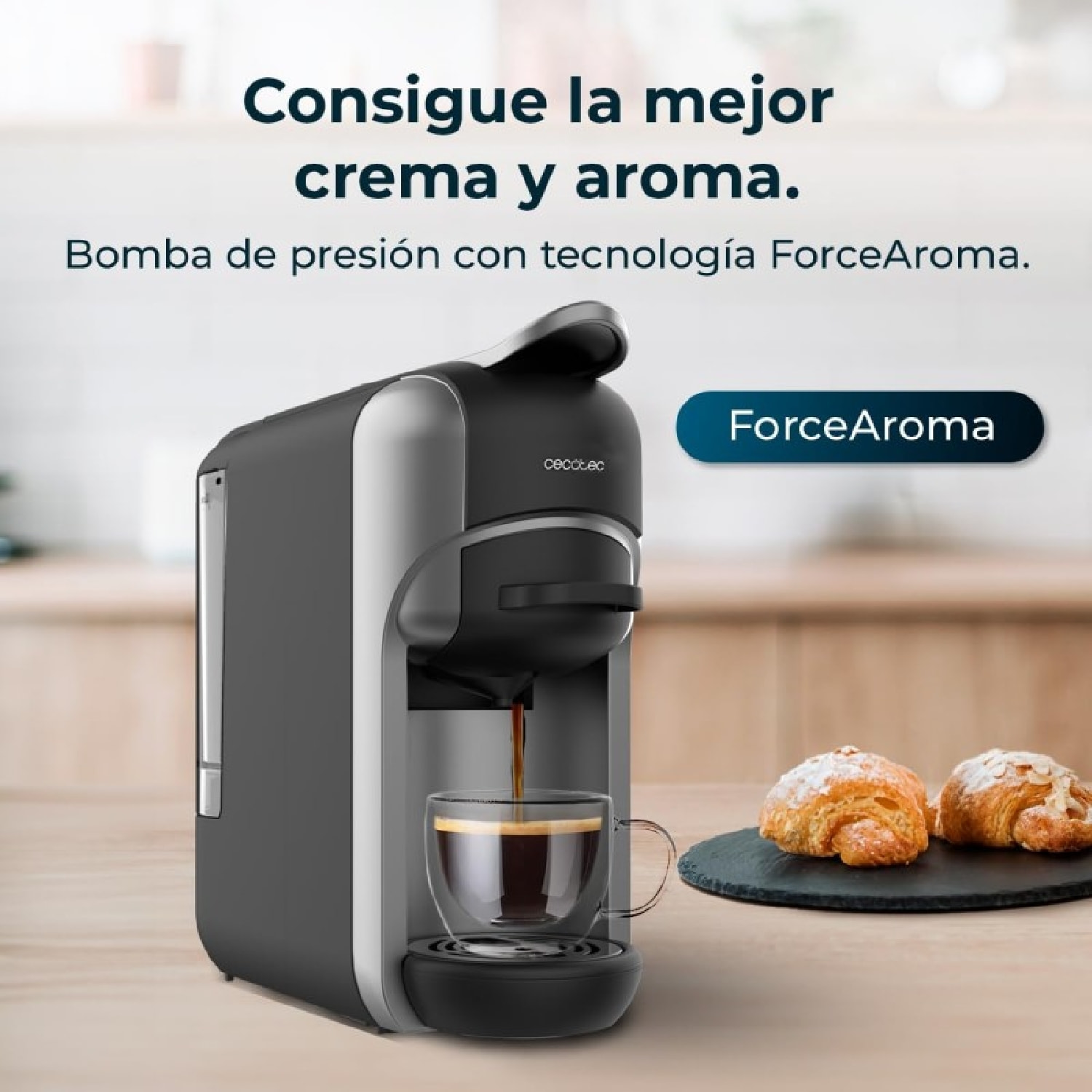 Cecotec Cafetera de cápsulas FreeStyle Compact