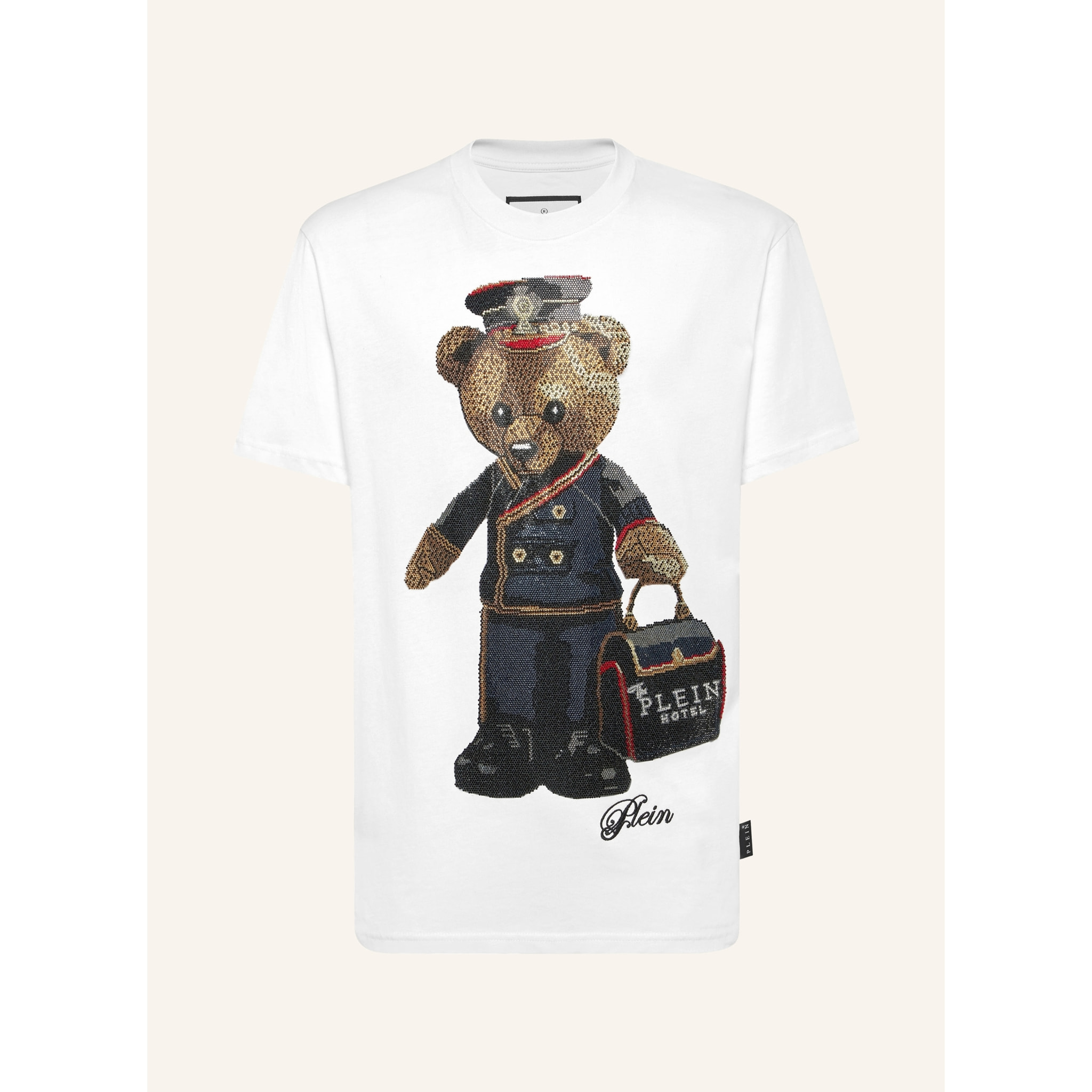 PHILIPP PLEIN Maglietta girocollo Ss TEDDY