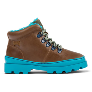 CAMPER Brutus - Botines Marrón Infantil Unisex