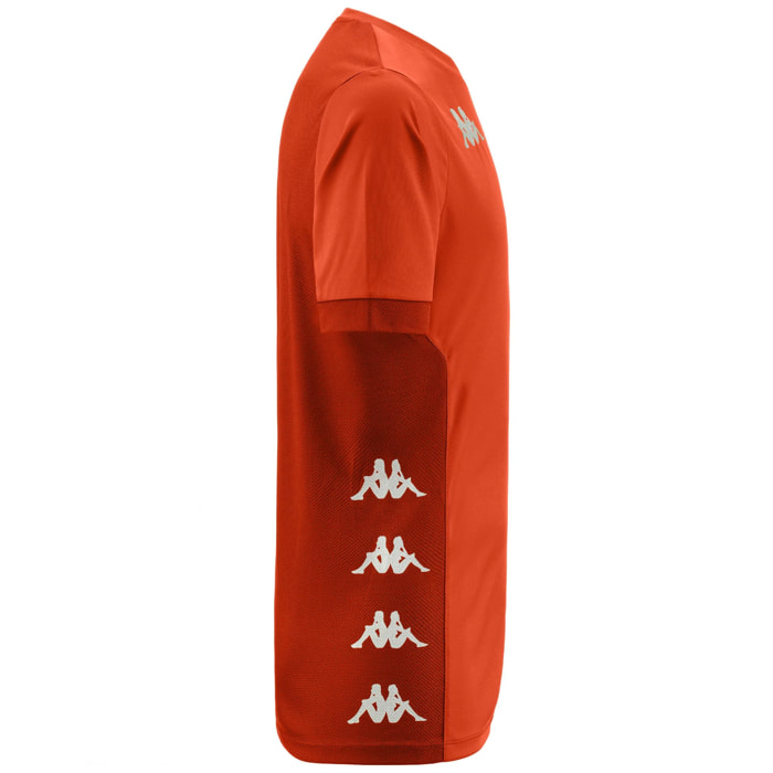 Kappa - Camisetas de juego Hombre Naranja - Kappa4Football Dervio