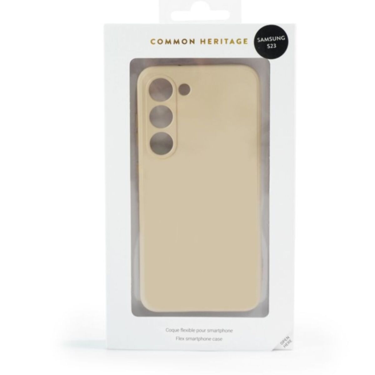 Coque CASYX SAMSUNG GALAXY S23 Beige