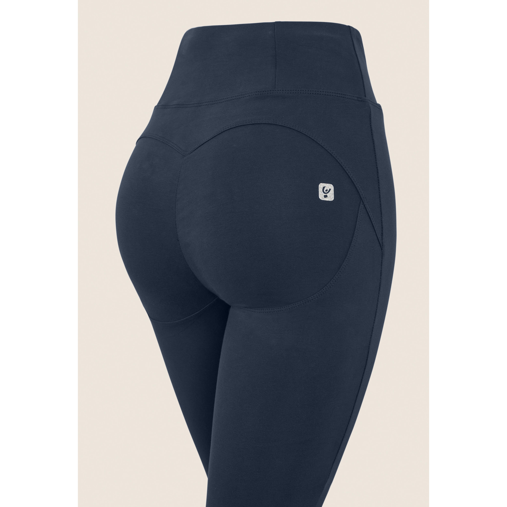 Leggings push up WR.UP® CORE vita alta in cotone organico