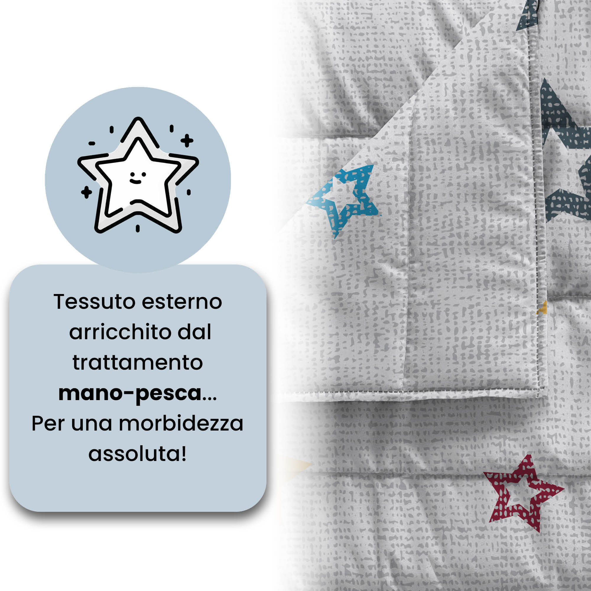 TRAPUNTINO ESTIVO BASIC, 100gr - Made in Italy - SINGOLO