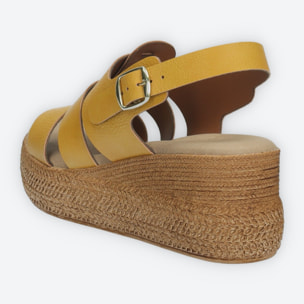 Sandali Donna Tata Italia Giallo