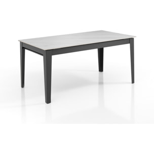 Oresteluchetta tavolo allungabile HARPER BLACK MARBLE