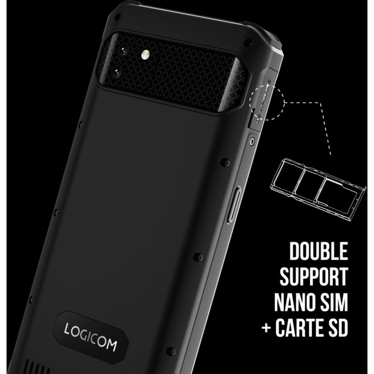 Smartphone LOGICOM Xtrem 650 128Go