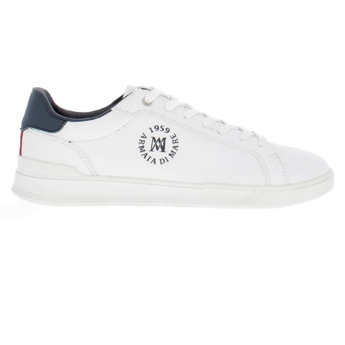 Armata di Mare Scarpe Uomo Sneakers Casual Stringate Basse con Soletta Rimovibile in Memory Foam AMU SS23D321 Off White