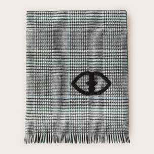 Motivi - Bufanda jacquard fantasía pata de gallo - Gris