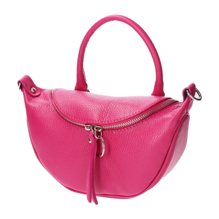 Borsa a mano da donna - Modello Mae - Vera pelle - 26.0 x 13.0 x 8.0 cm