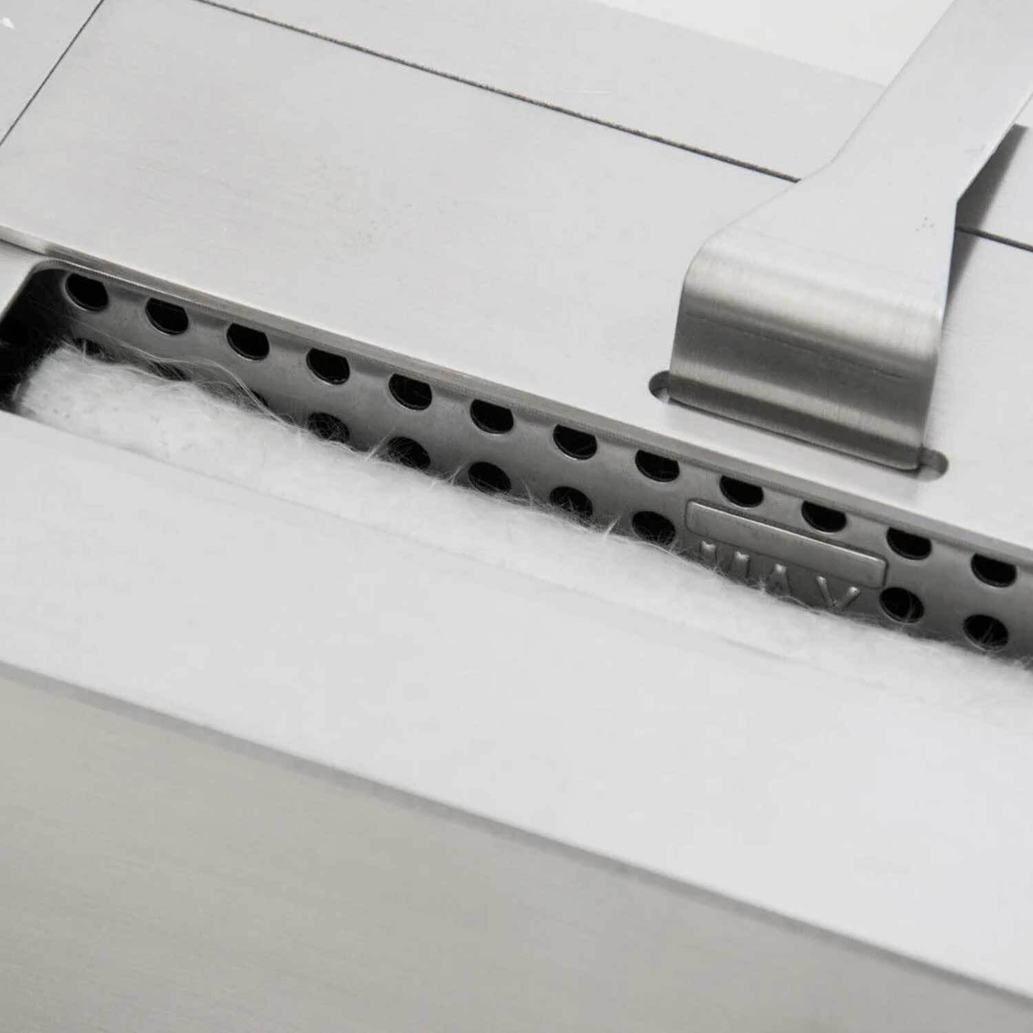 Pechino - Camino a bioetanolo da parete o incasso 90x17xH55 cm