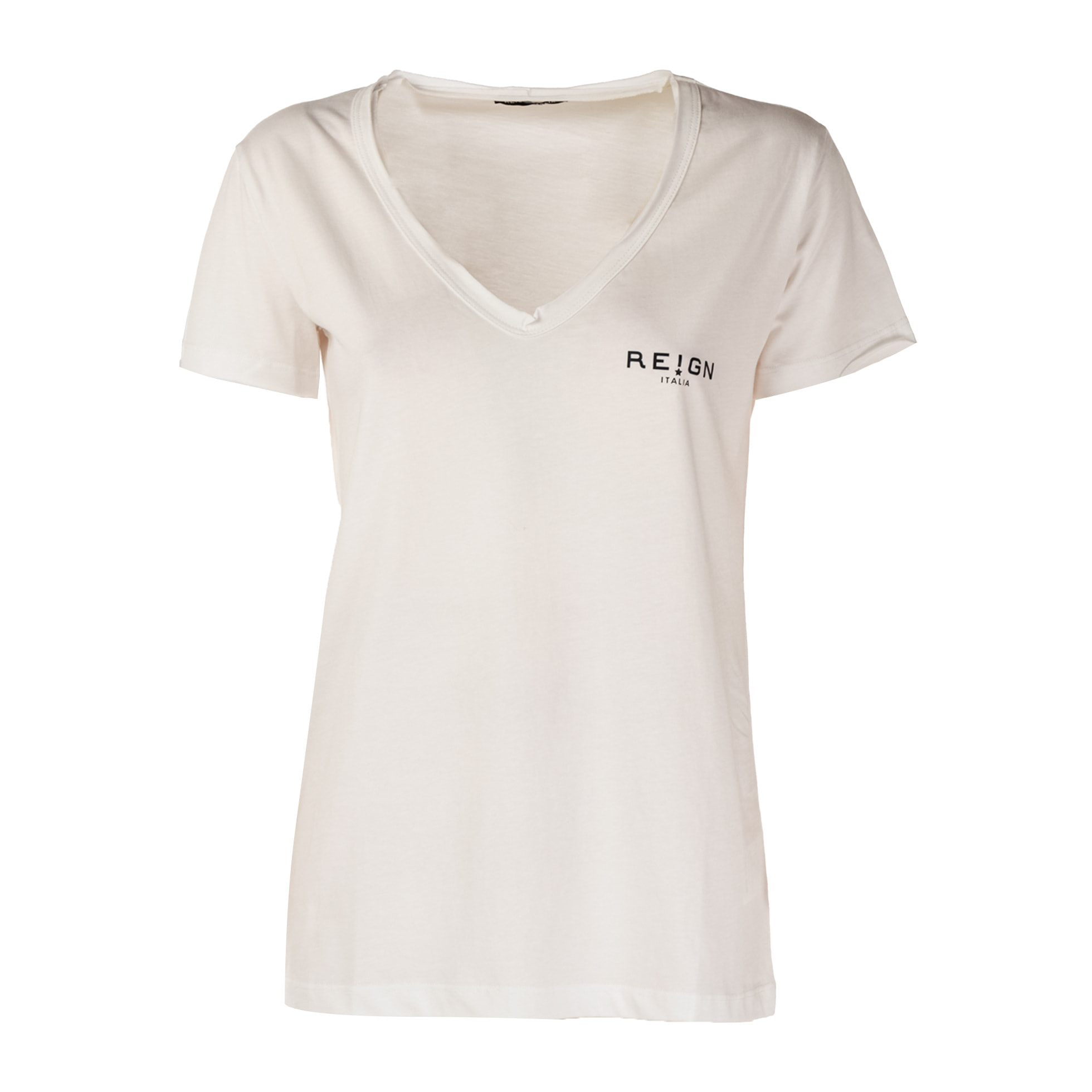 REIGN t-shirt donna bianco