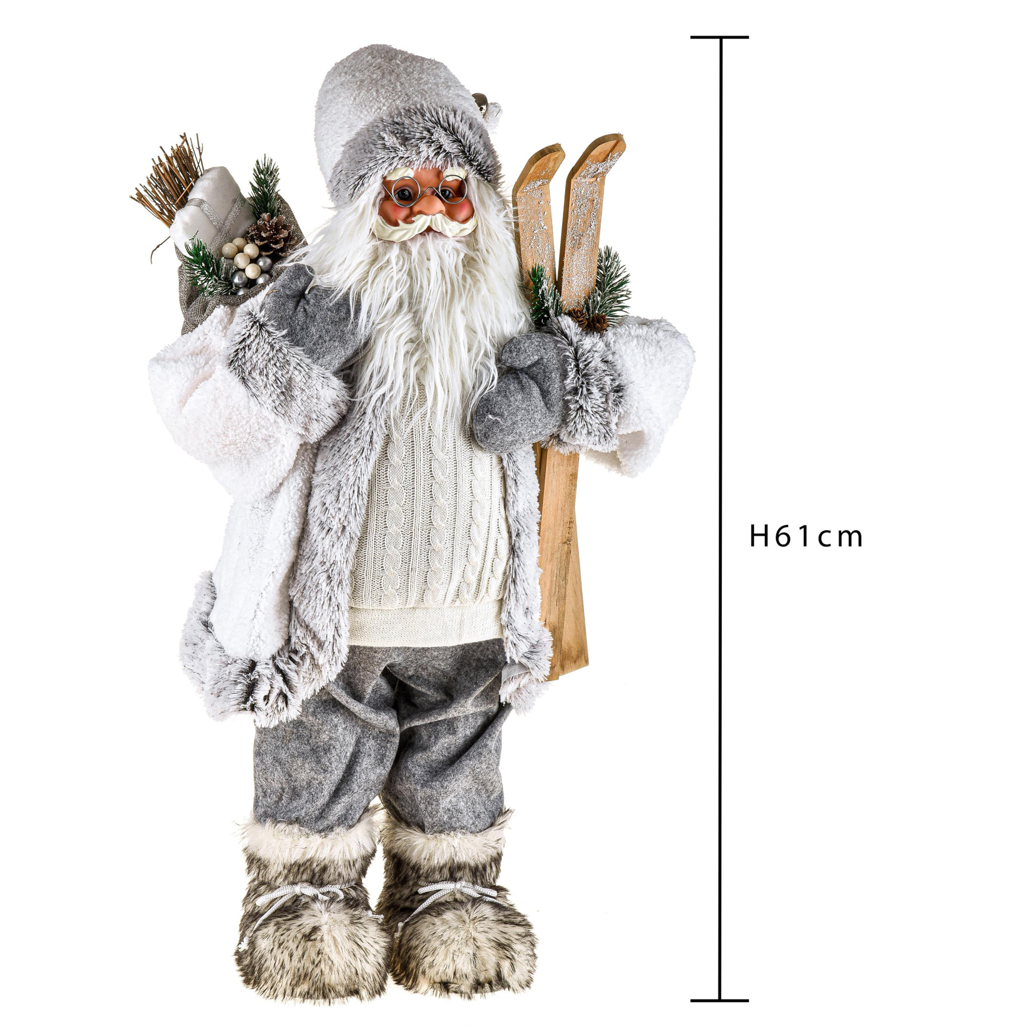 Babbo natale - Pezzi 1 - 27xH61x19cm - Bianchi Dino SpA