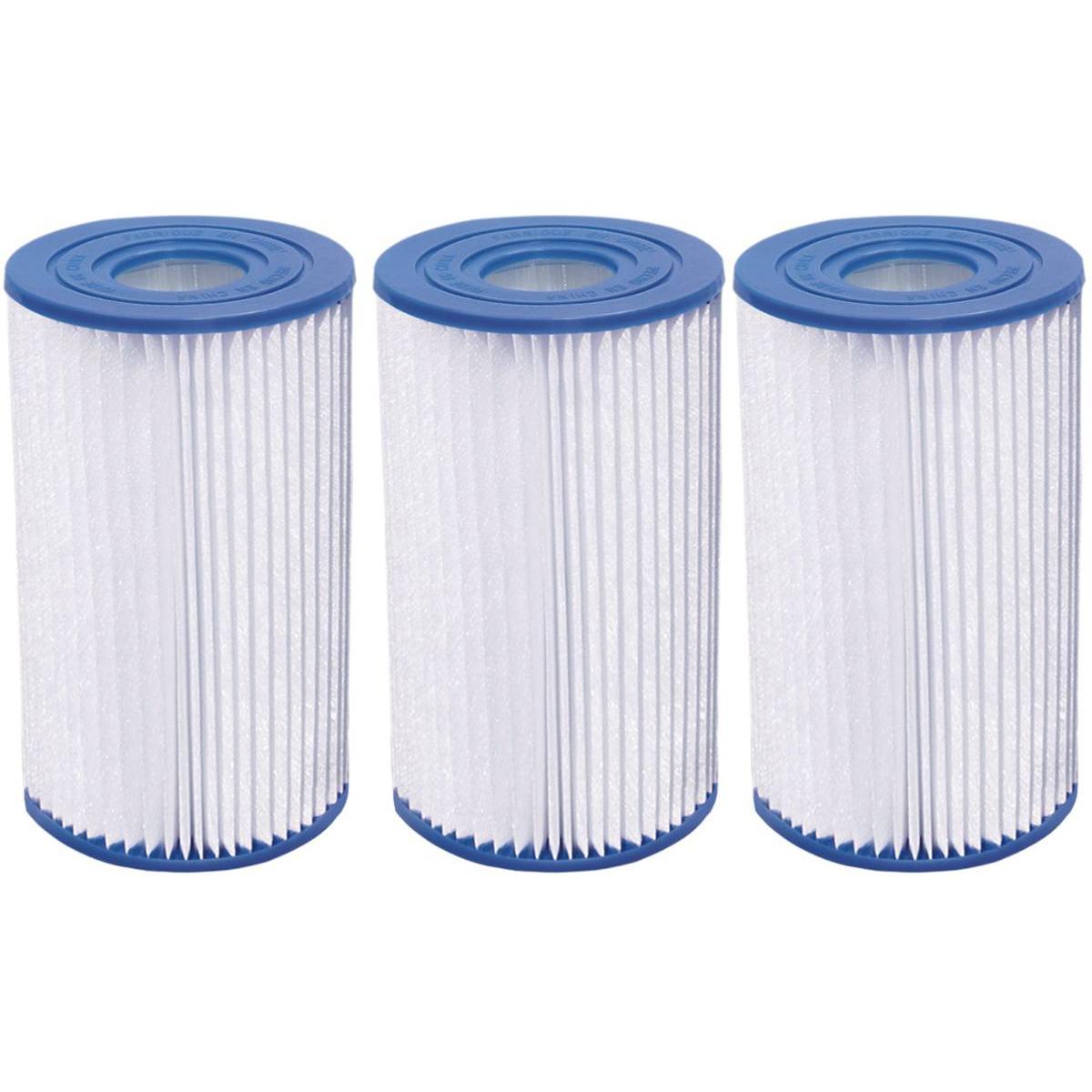 Cartouche de filtration H&J de type A/C - Lot de 3