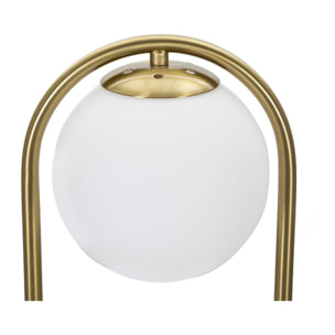 LAMPADA DA TAVOLO GLAMY ARC -A- CM Ø 21X47