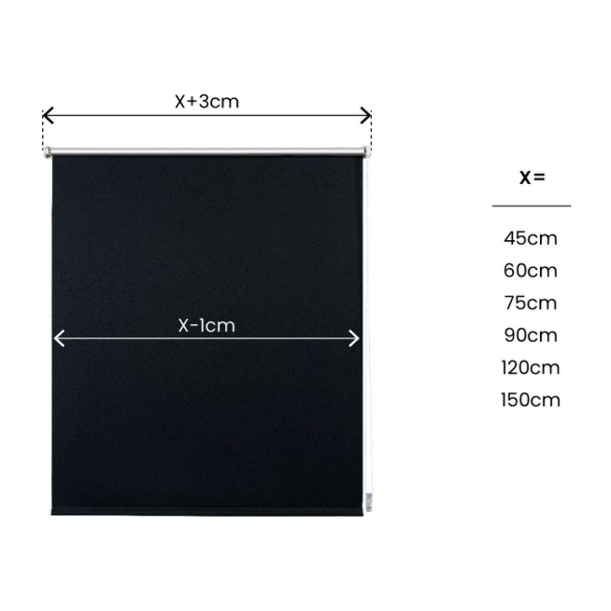 Enrollable CLIP&FIX Opaco Reflect Negro