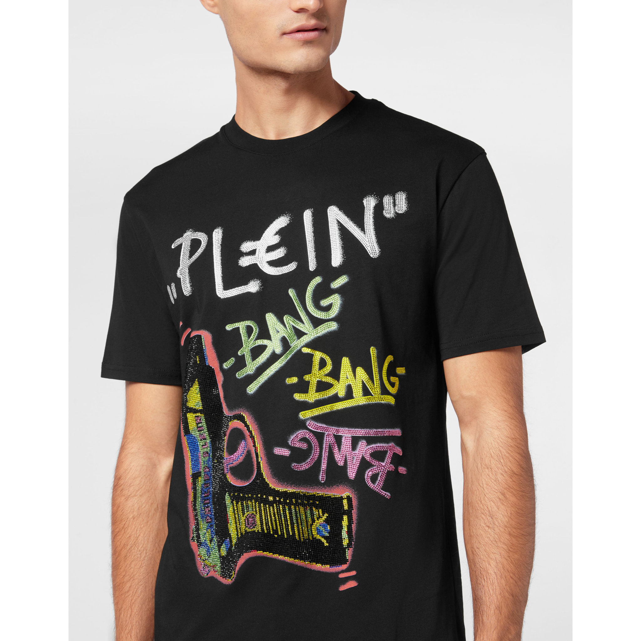 PHILIPP PLEIN T-shirt girocollo a maniche corte