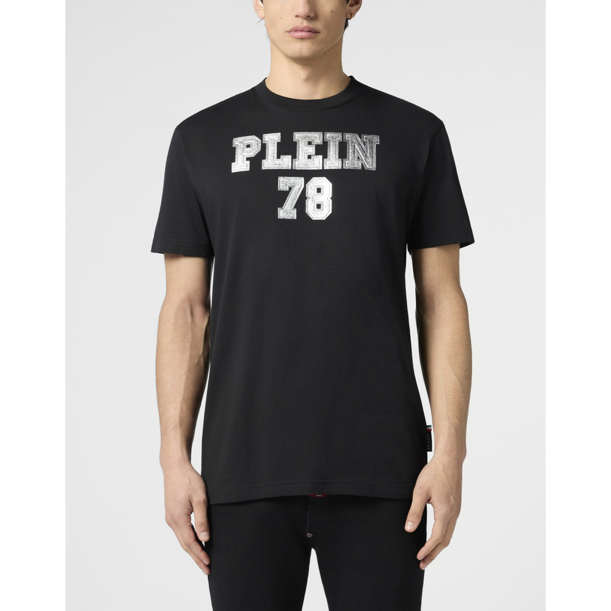 PHILIPP PLEIN Round Neck T-Shirt College