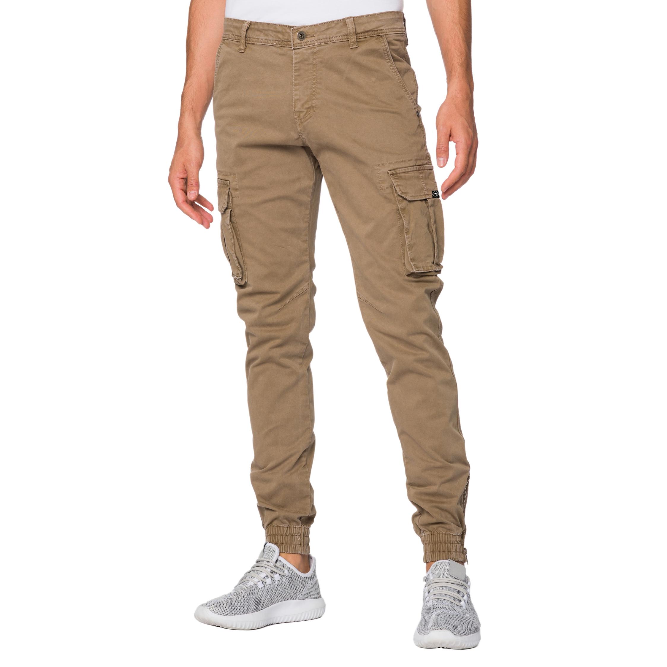 Pantalone Hot Buttered BINALONGBAY con tasconi cachi