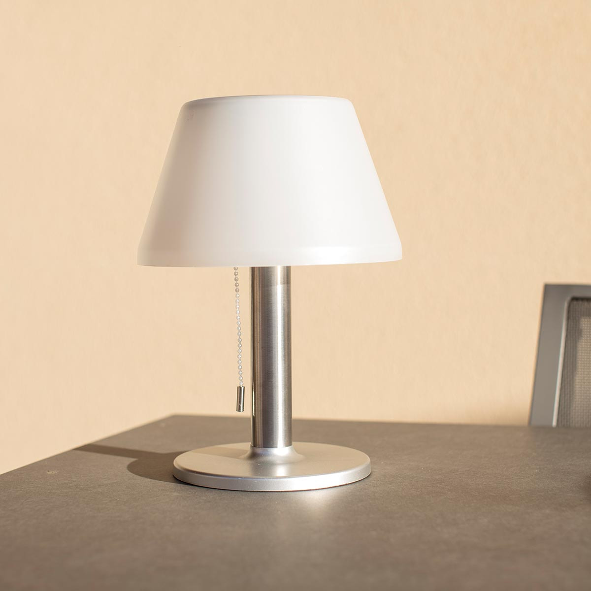 Lampe de table solaire LENNY H28cm