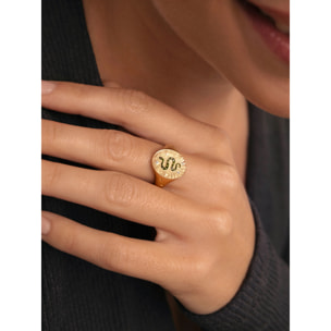 Anello Mystic Serpente Placcato Oro