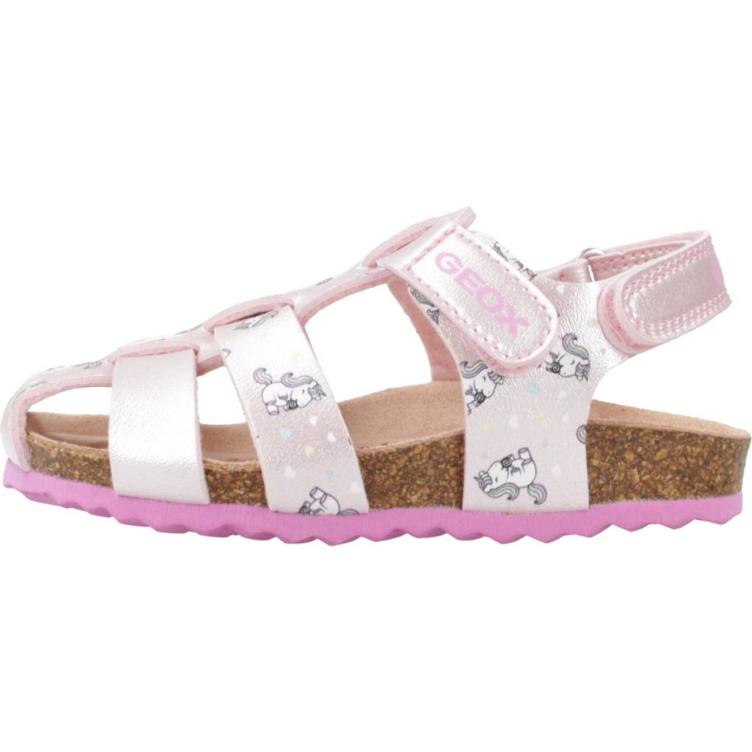 Sandalias Niña de la marca GEOX  modelo B SANDAL CHALKI GIRL ROSA
