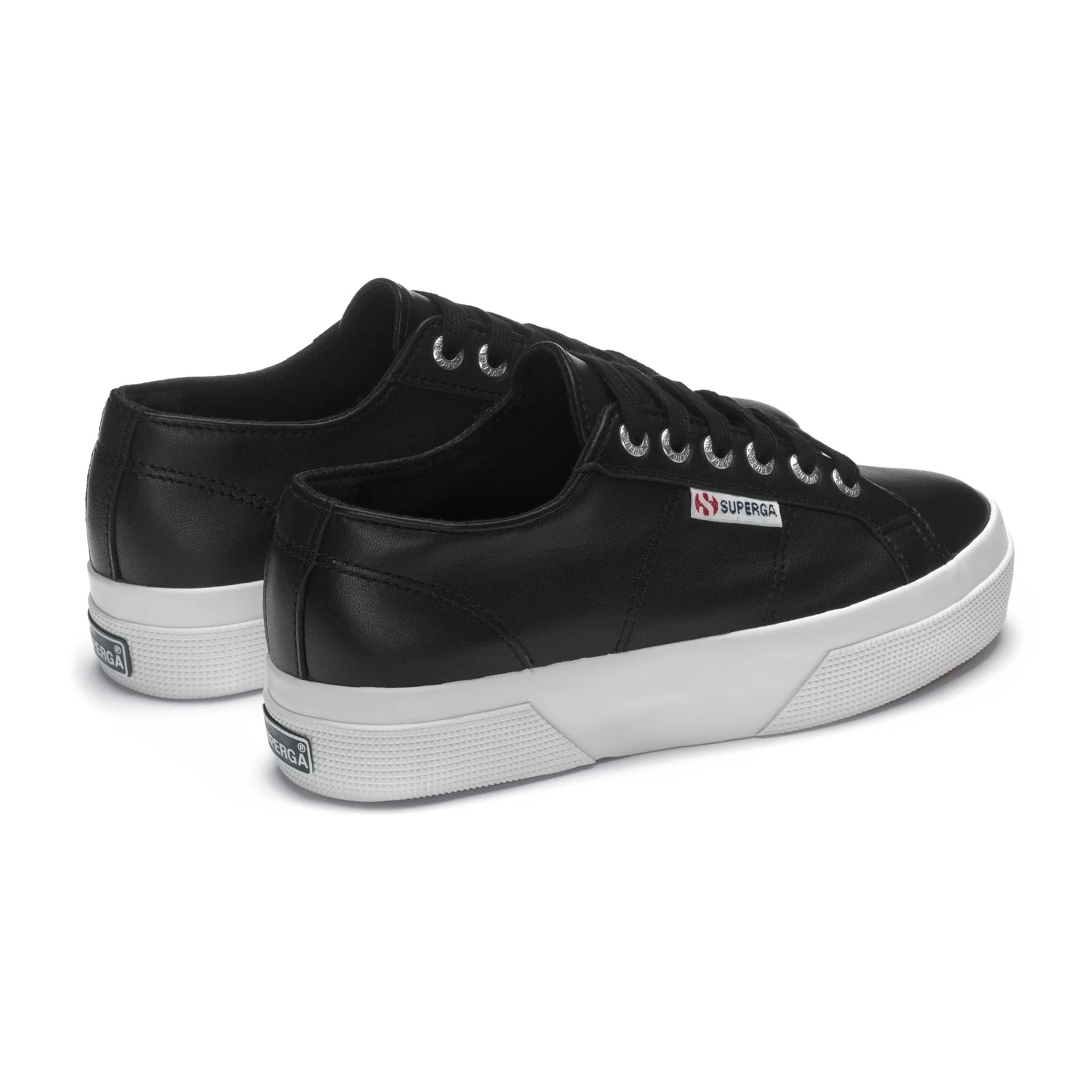 Superga - Zapatos de mujer Mujer Negro - 2740 PLATFORM NAPPA