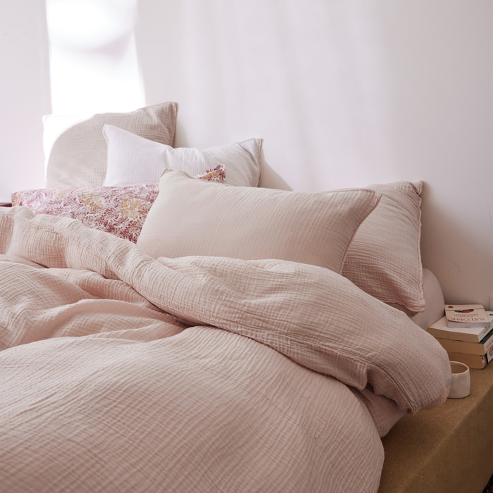 Housse de couette en gaze de coton, SIMPLEMENT GAUFRÉ