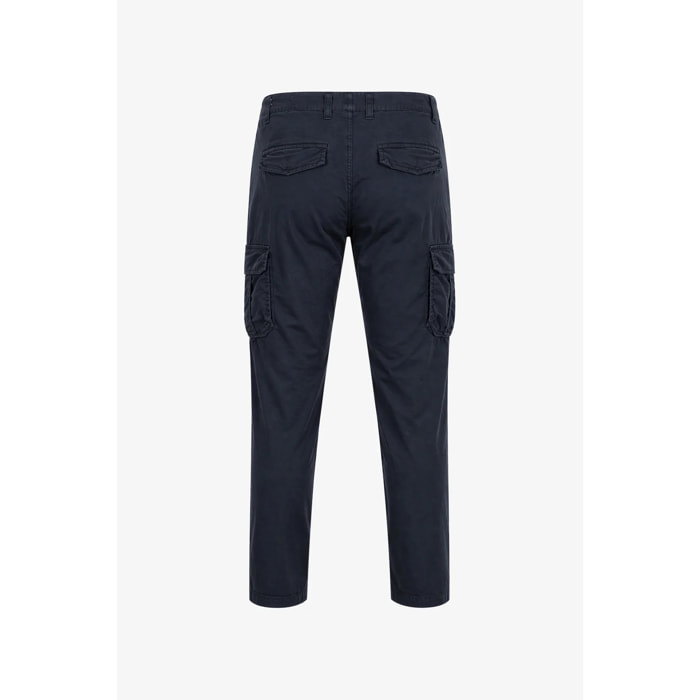 Pantaloni Esercito cargo blu uomo
