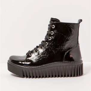 Botines 1513 PATENT FLASH BLACK/BRIGHTON color Black