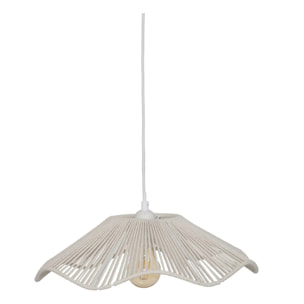 Suspension Galt blanche D38cm