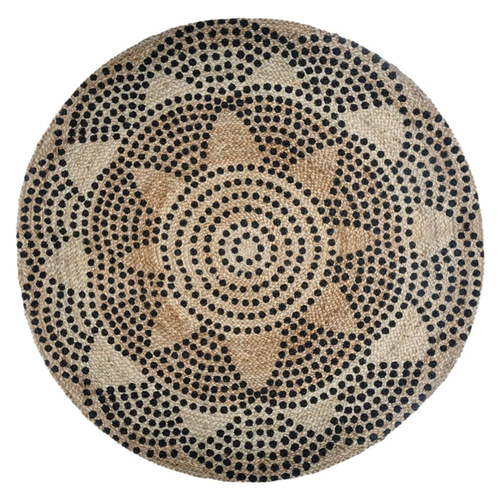 Tapis "Living" jute D120cm
