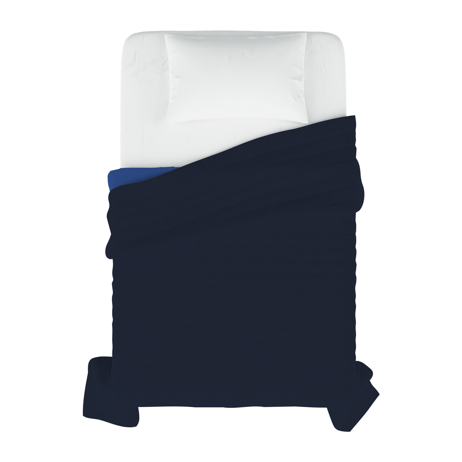 TRAPUNTINO ESTIVO ELEGANT PIAZZA E MEZZA, BICOLORE