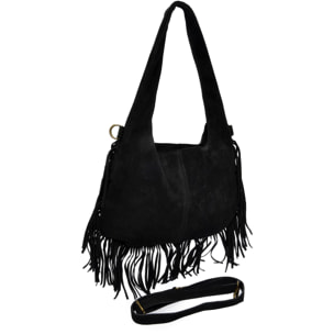 Borsa a tracolla Isabella Rhea Nero