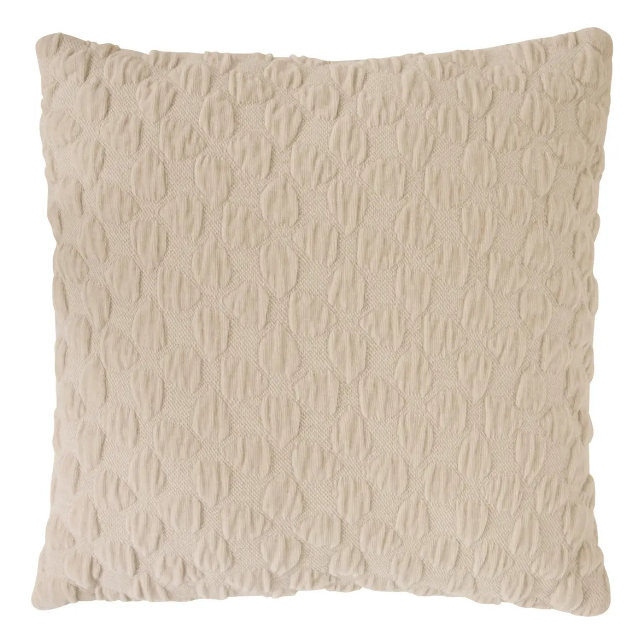 Coussin Nova beige lin 40x40cm
