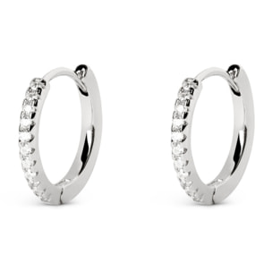 Orecchino Cleo L in Argento