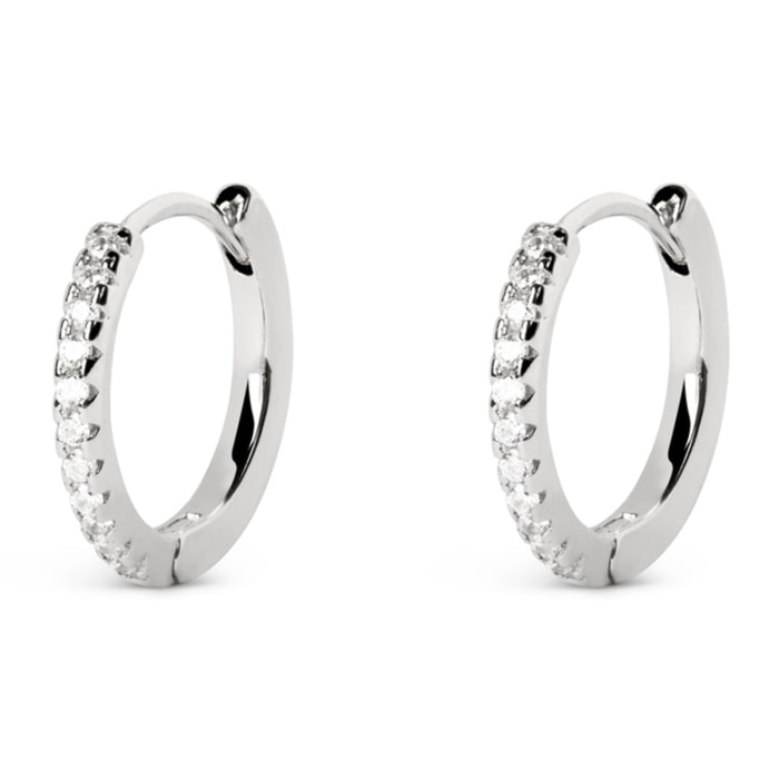 Orecchino Cleo L in Argento