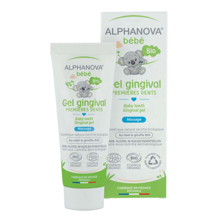 Bébé - Gel Gingival Bio, Premières Dents 20 ml