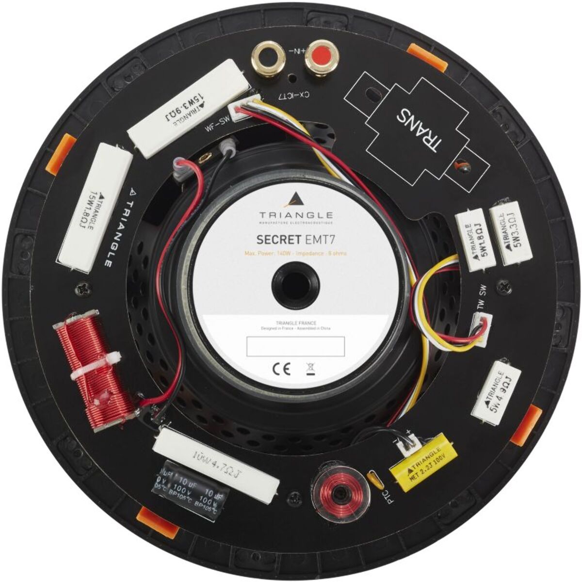 Enceinte encastrable TRIANGLE SECRET EMT7 Circulaire