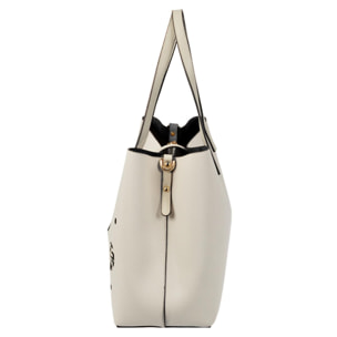 Romeo Gigli Milano - Borsa a mano - Marie beige/nero