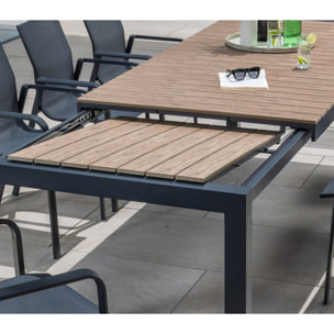 Ensemble table et chaises de jardin  - terracotta - MIMIZAN