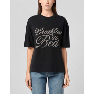 PHILIPP PLEIN Camiseta de corte masculino CRYSTAL