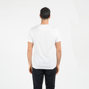 T-shirt jersey cotone organico con stampa narrow fit