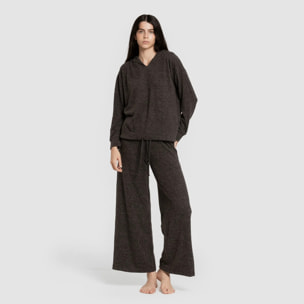 Pantaloni lunghi a gamba larga new punto extra morbido