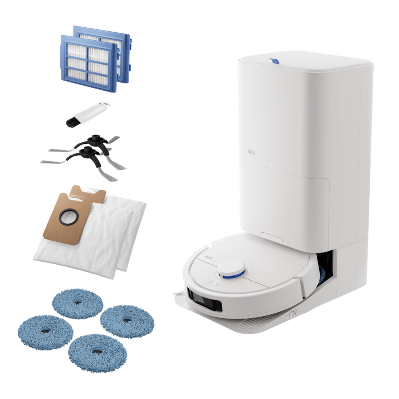 AEG Robot aspirador Serie 8000 Trilobite con 135 min de autonomía AR81UW3SW
