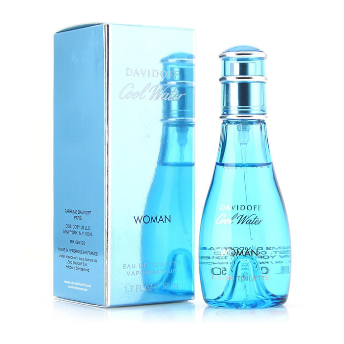 Davidoff Cool Water Woman Eau De Toilette 50Ml Vapo