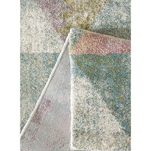 Tapis salon et chambre tissé motif scandinave LIJI